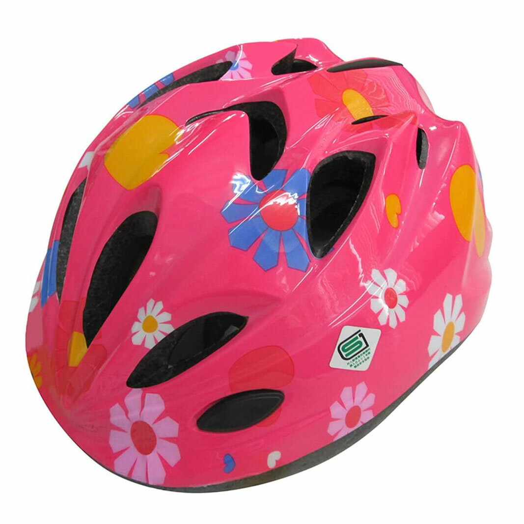 サギサカ 安心 SG基準 SGマーク 自転車用 キッズヘルメット ピンク 幼児用 88731
