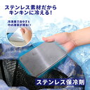 【LINE登録200円OFF】 ステンレス保冷剤 【 保冷剤 薄型 コンパクト 繰り返し使える エコ キンキンに冷える 長時間保冷 約3時間 アウトドア ピクニック 弁当 買い物 冷却グッズ クーラーボックス おしゃれ 保冷グッズ ステンレス保冷剤 60194 】