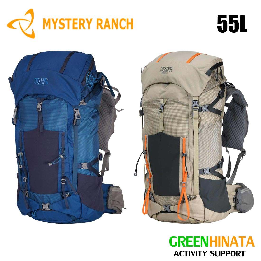  ミステリーランチ ブリッジャー55 バックパック MYSTERYRANCH BRIDGER 55