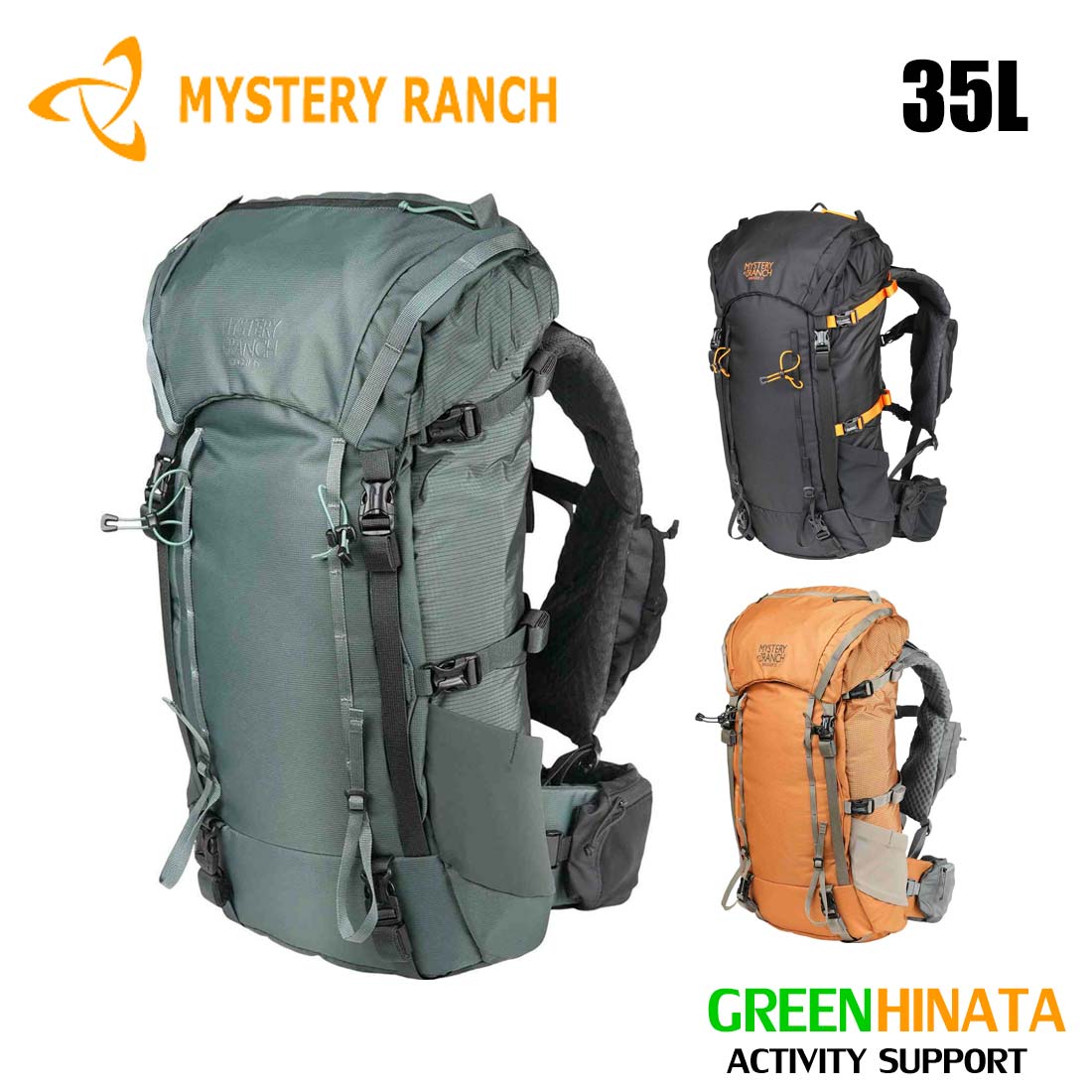  ミステリーランチ ブリッジャー 35 バックパック MYSTERYRANCH BRIDGER 35