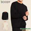 【正規品】 ブーディー ユニセックス クルーネックセーター トレーナー 長袖シャツ BOODY BOODY