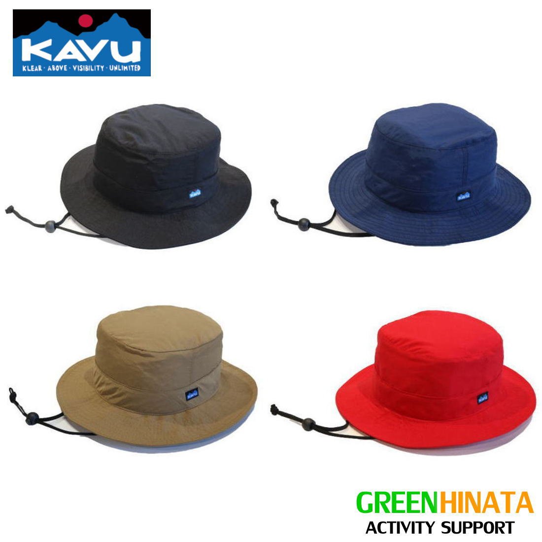 カブー 【国内正規品】 カブー シンセティックバケットハット 速乾 軽量 帽子 KAVU Synthetic Bucket ハット