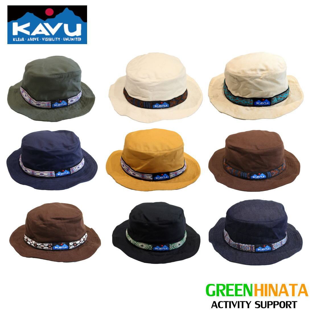  カブー ストラップバケットハット NC 帽子 KAVU Strap Bucket Hat コットンキャップ