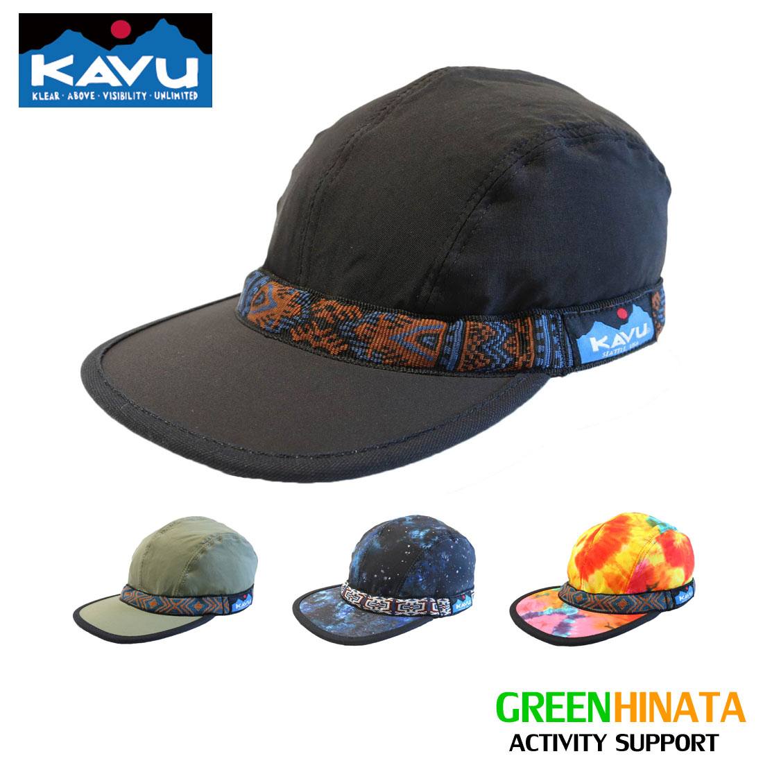  カブー シンセティック ストラップキャップ 速乾 軽量 帽子 KAVU SYNTHETIC STRAPCAP キャップ