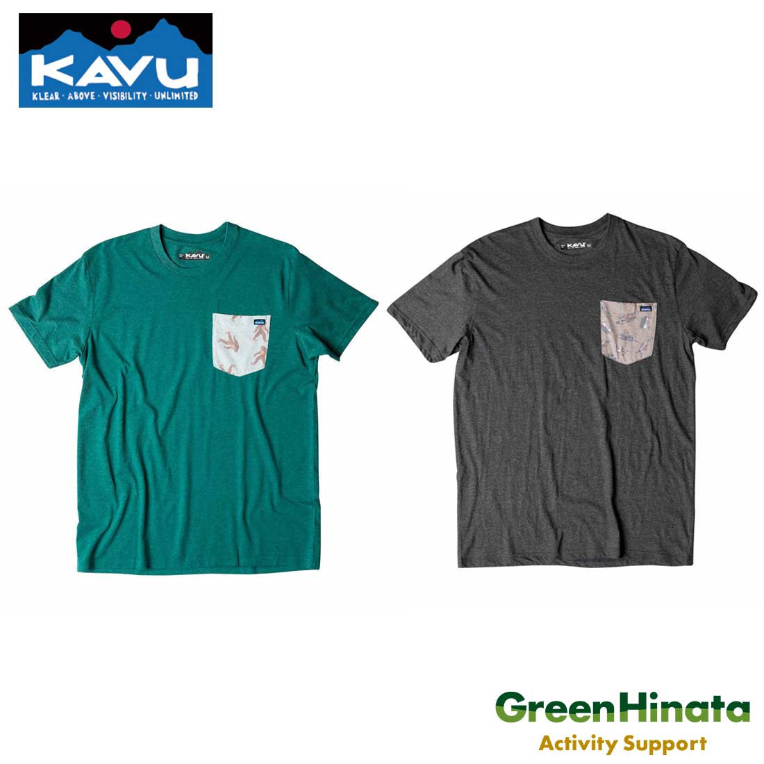 樂天商城 - 【国内正規品】 カブー ポップポケットTee ティーシャツ ロゴT KAVU Pop Pocketo T