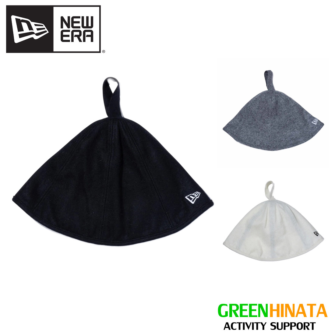 【国内正規品】 ニューエラ サウナハット 帽子 NEW ERA SAUNA HAT BLK