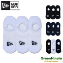 【国内正規品】 ニューエラ ソックス ベリー ショート 3Pセット 靴下 NEW ERA SOCKS VERY SHORT 3PAIRS WHI