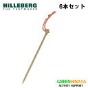  ヒルバーグ スティンガー チタン 6P アクセサリー HILLEBERG Pegs