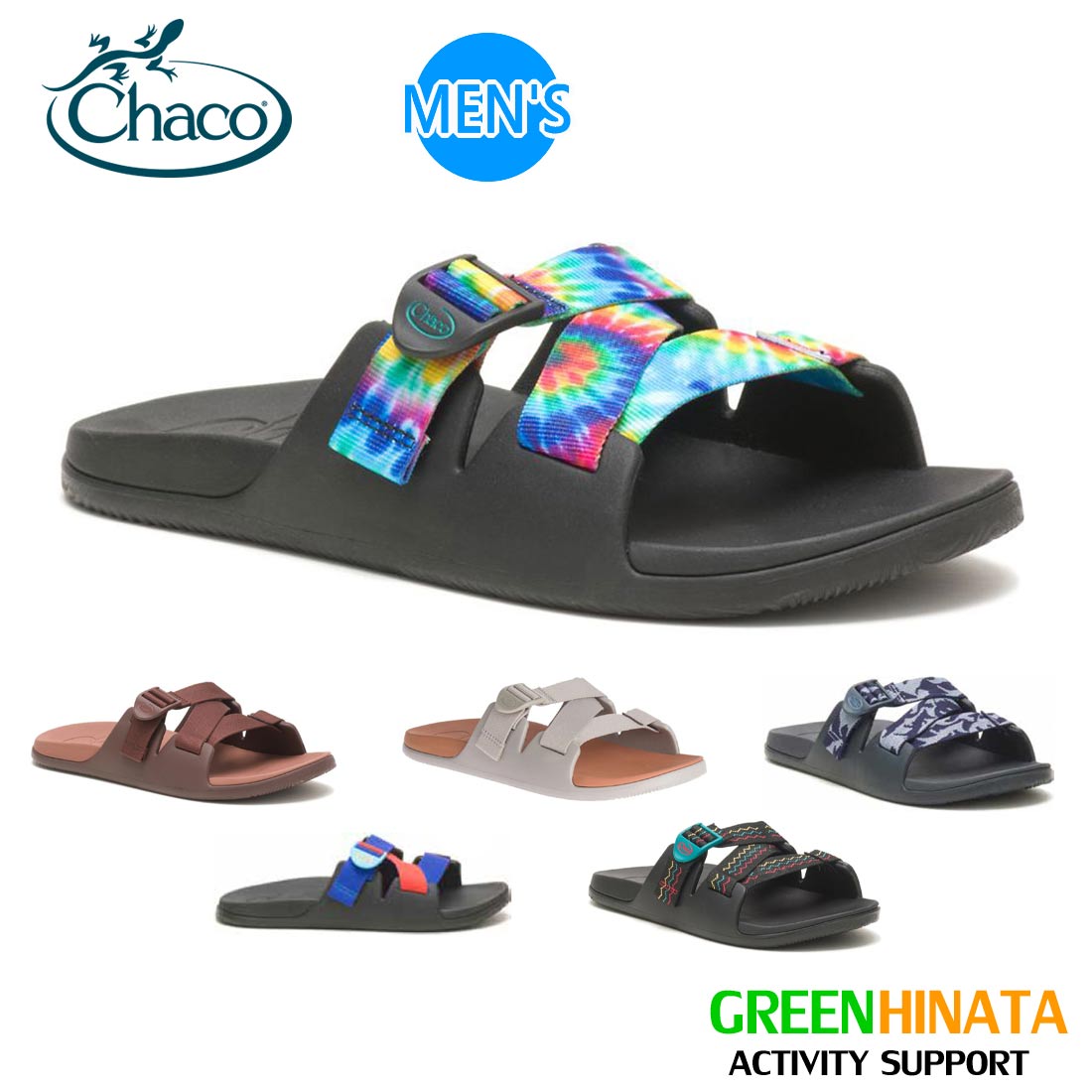 チャコ サンダル メンズ 【国内正規品】 チャコ Ms メンズ チロス スライド メンズ サンダル チャコサン CHACO CHILLOS SLIDE スポサン