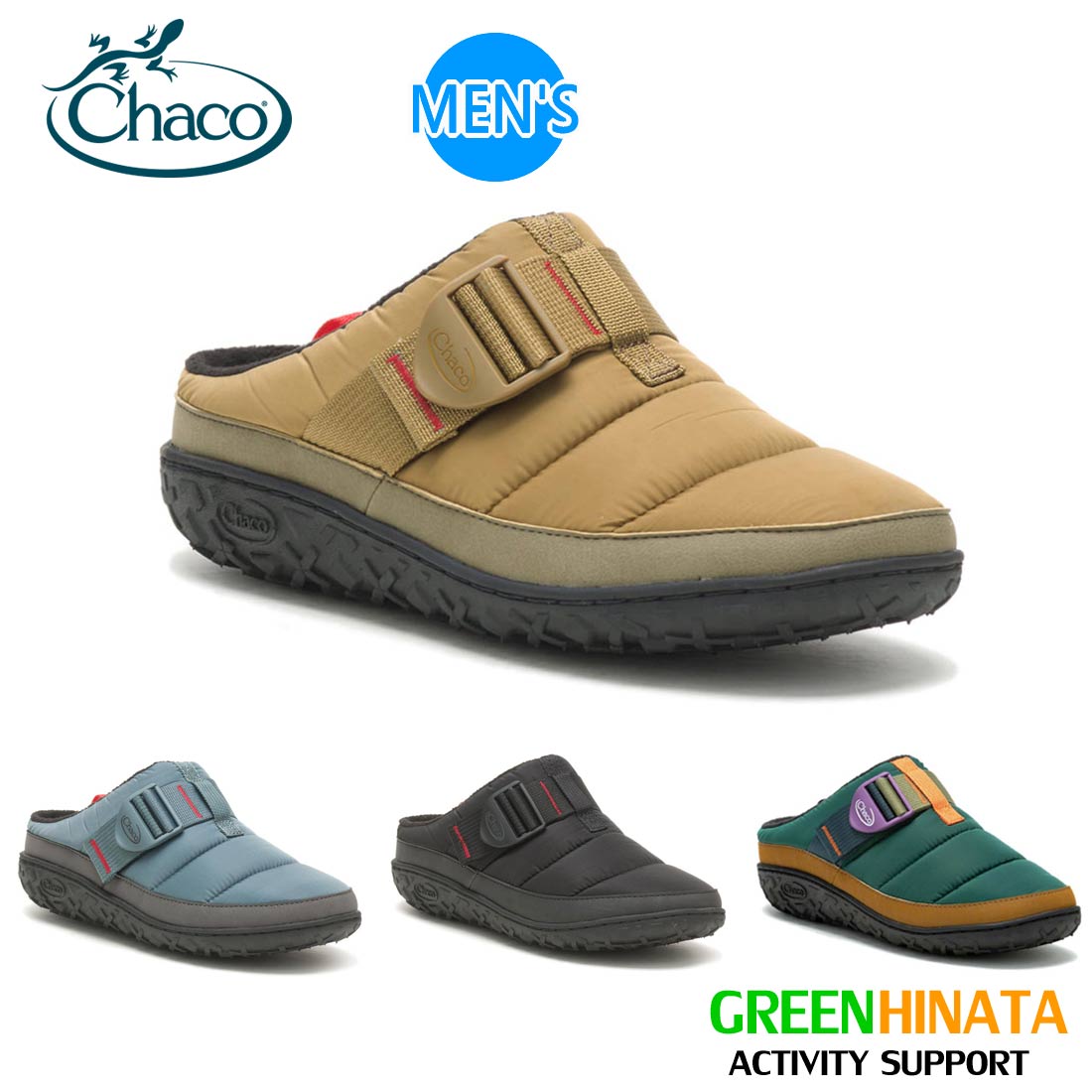  チャコ Ms ランブル パフ クロッグ メンズ ウインター シューズ CHACO RAMBLE PUFF CLOG