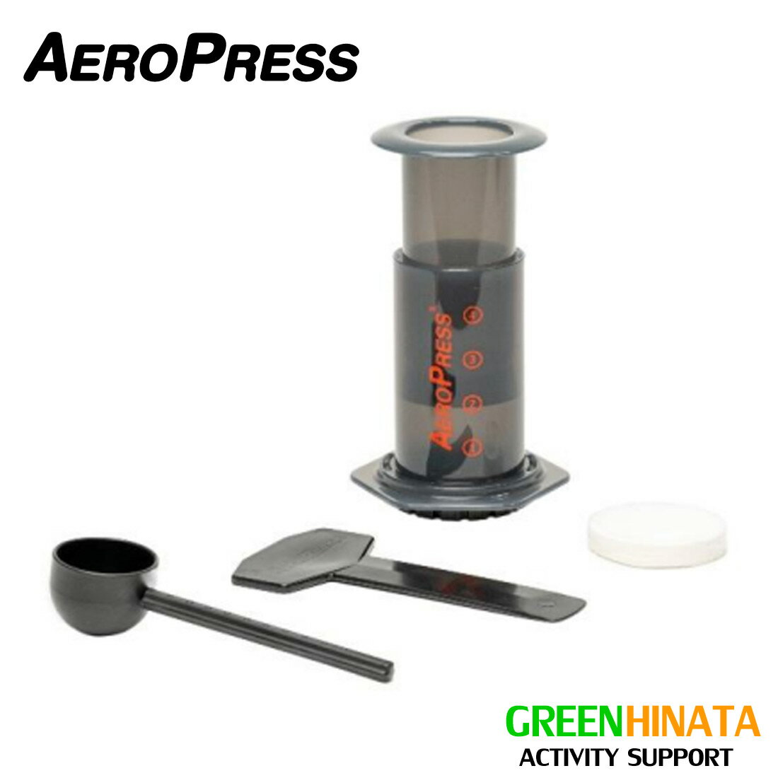 【国内正規品】 エアロプレス コーヒーメーカー コーヒーミル用 手挽き 珈琲豆用 AeroPress AEROPRESS ORIGINAL COFFEE MAKERのサムネイル