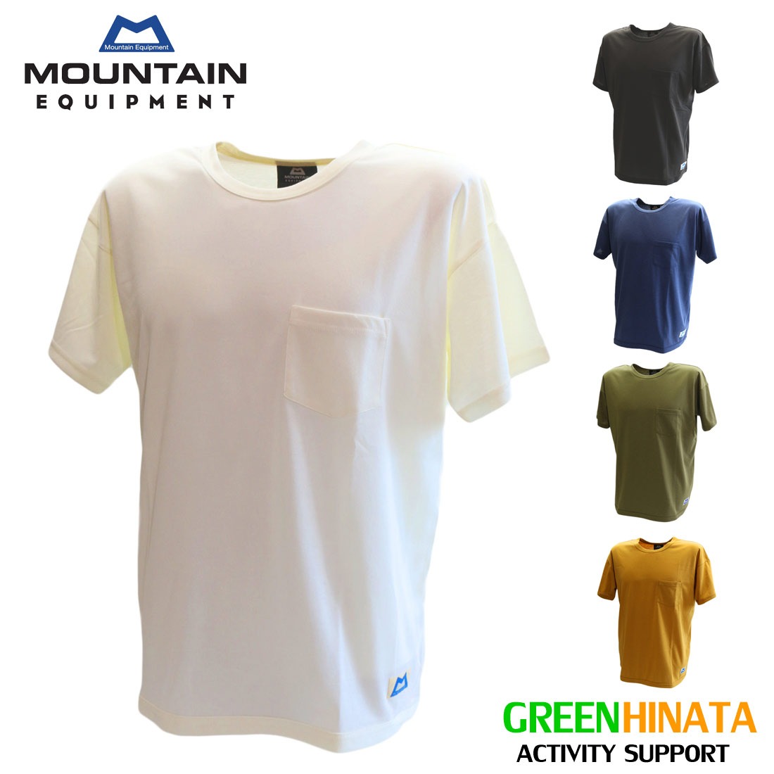 【国内正規品】 マウンテンイクイップメント クイックドライ ポケット Tシャツ ティーシャツ MOUNTAINEQUIPMENT QD Pocket Tee ポケットT