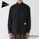 【国内正規品】 アンドワンダー コーデュラ タイプライター LS シャツ シャツ andwander CORDURA typewriter LS shirt