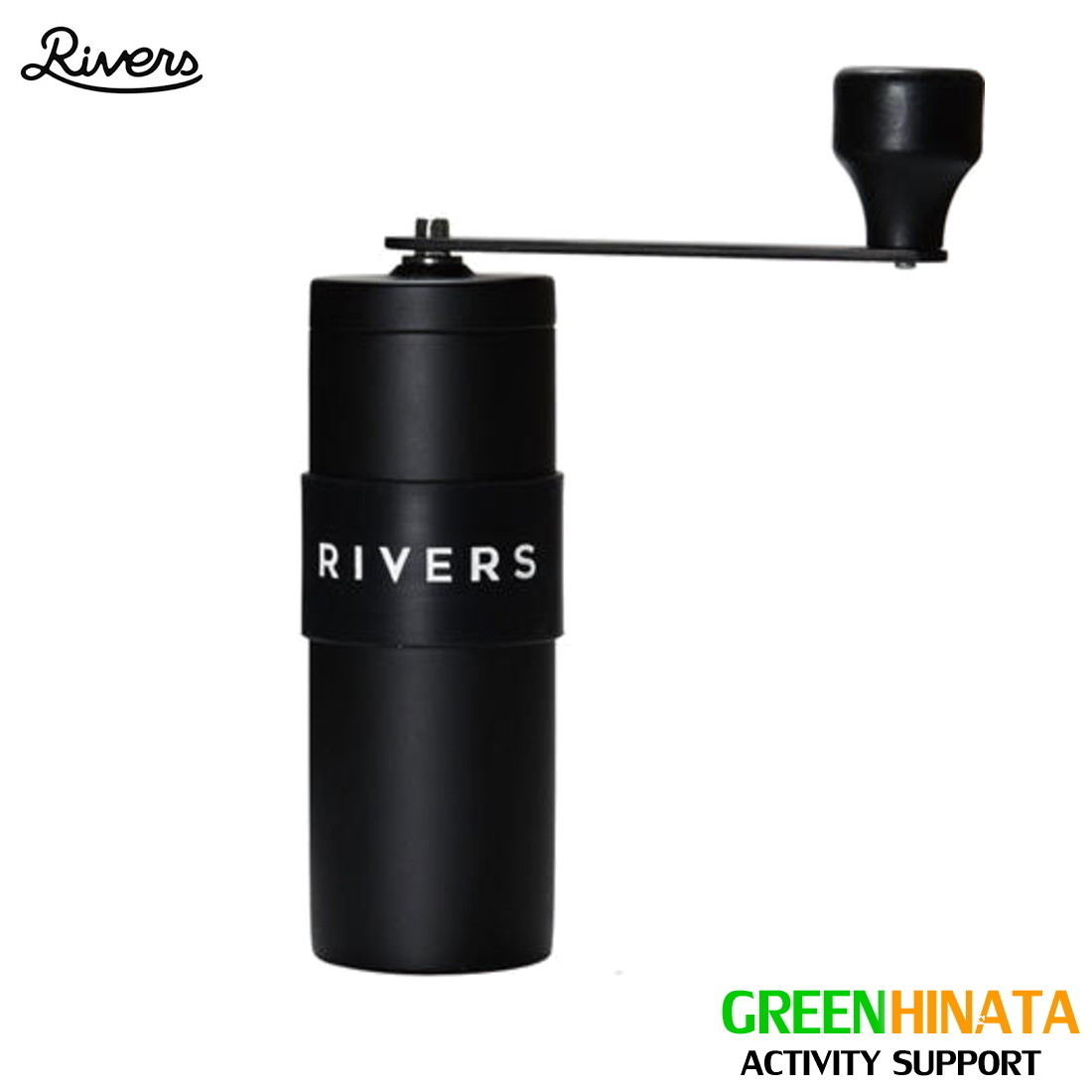 【国内正規品】 リバーズ コーヒーグラインダーグリット MATTE BLACK コーヒーミル 手挽き 珈琲豆 RIVERS COFFEE GRINDER GRIT CF002BK