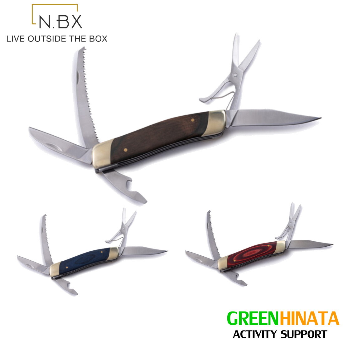  ノーボックス マルチツールポケットナイフ ツール N.BX Multi Tool Pocket Knife