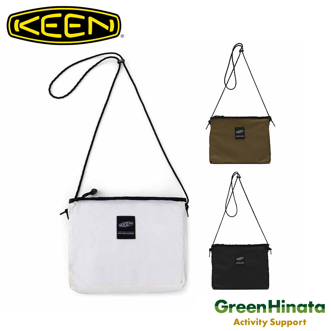 【国内正規品】 キーン ケーエイチティー リサイクル サコッシュ バッグ イン バッグ ポーチ KEEN KHT RECYCLE SACOCHE BAG IN BAG