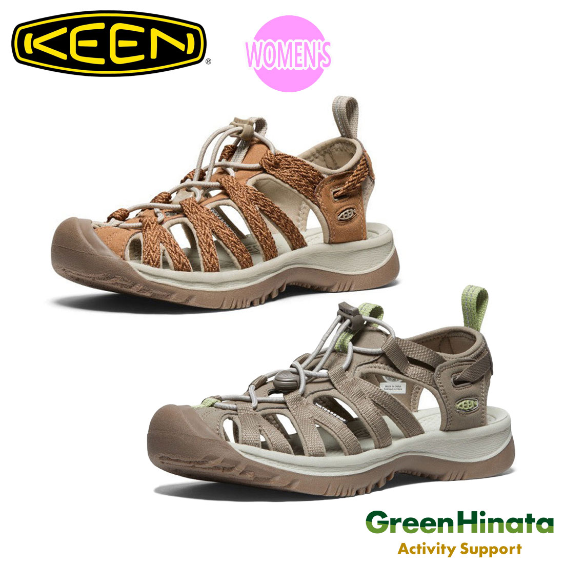 キーンウィスパーウィメンズサンダル...