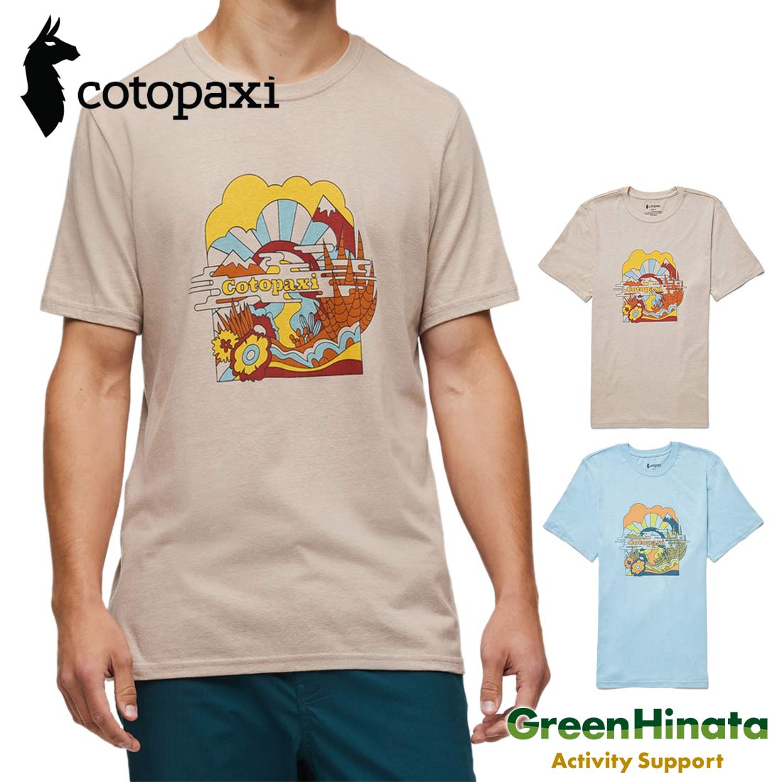 【国内正規品】 コトパクシ ティーシャツ ユートピア メンズ Tシャツ ロゴT Cotopaxi T-SHIRT UTOPIA_M 【S25】