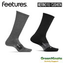 【国内正規品】 フィーチャーズ メリノ10 クッション クルー フューチャーズ ソックス 靴下 ユニセックス FEETURES MERINO10 CUSHION CREW