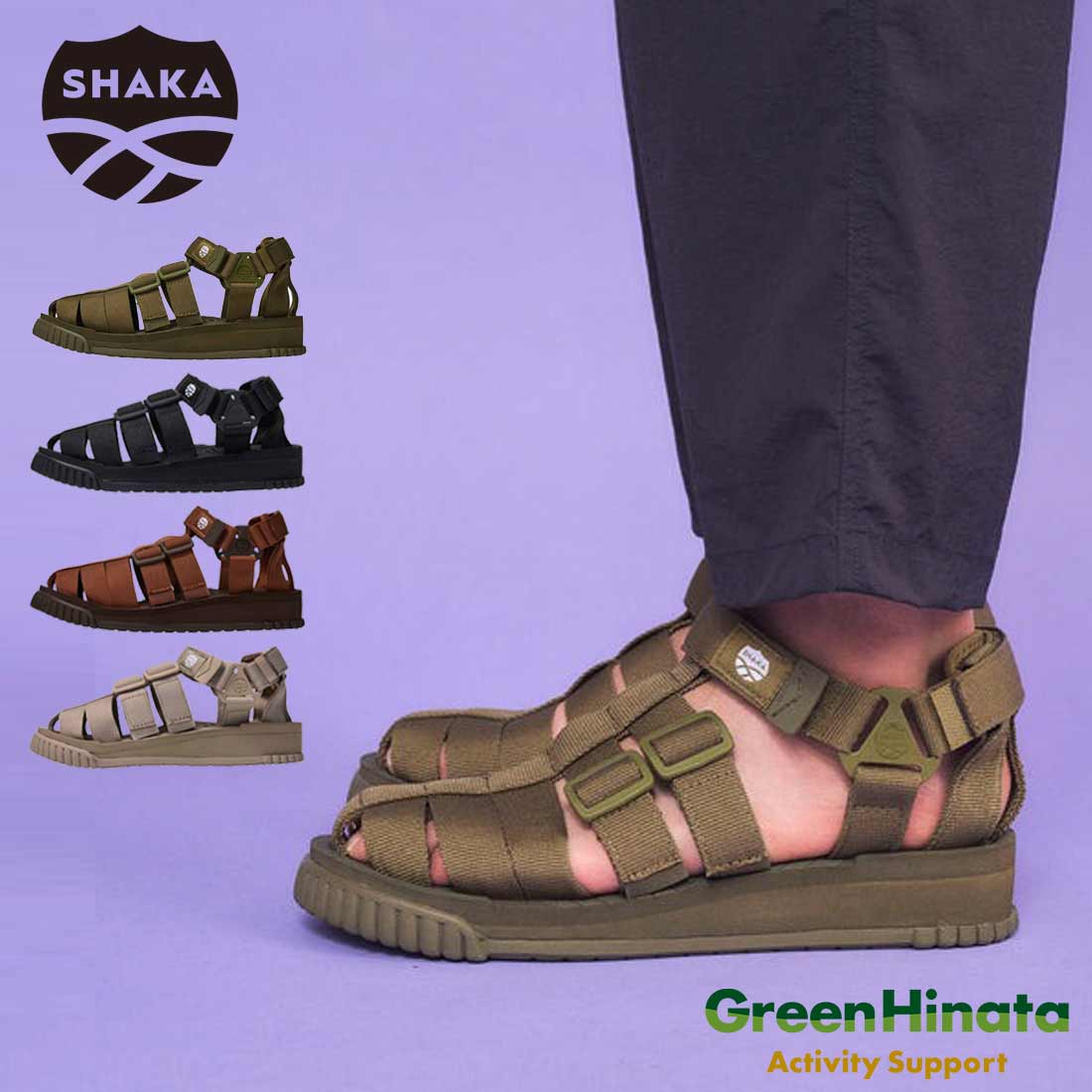 樂天商城 - 【国内正規品】 シャカ ハイカー メンズ サンダル SHAKA HIKER