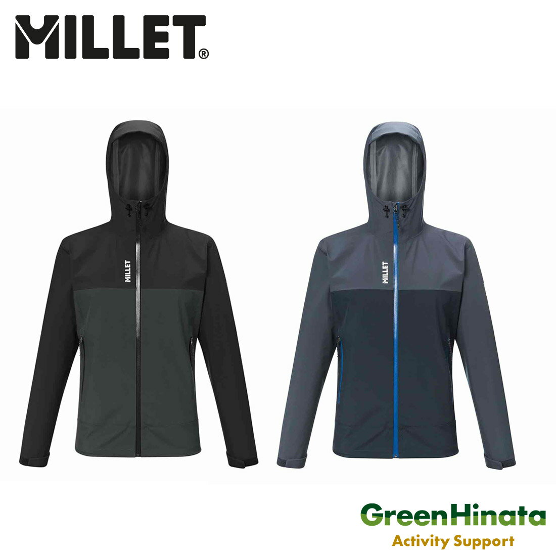 乐天商城 - 【国内正規品】 ミレー セネカ 3L ジャケット メンズ メンズウエア アウター MILLET SENECA 3L JKT M