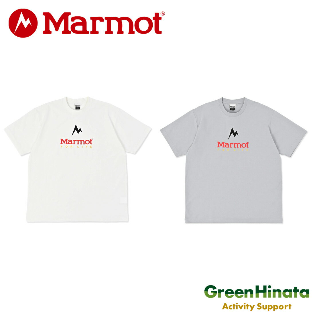 乐天商城 - 【国内正規品】 マーモット マーモットフォーライフ ティーシャツ Marmot For Life T-Shirts Marmot Marmot For Life T-Shirts 【S25】