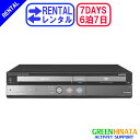 【レンタル】 【6泊7日DV-ACV52】 シャープ HDDVHSDVDレコーダー vhs dvd 一体型 レコーダー SHARP DV-ACV52 VHS DVD 一体型 レコーダー