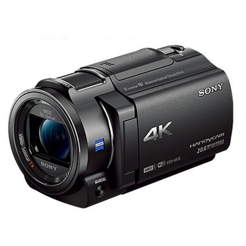 【レンタル】 【1泊2日AX30】 ソニー 4Kビデオカメラ オプション SONY FDR-AX30 デジタル4Kビデオカメラレコーダー ハンディカム