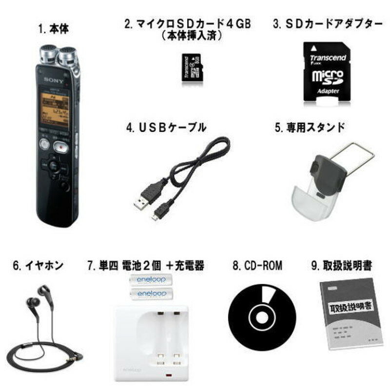 【レンタル】 【6泊7日SX813】 ソニー ICレコーダー 4GB ウエアラブル SONY ICD-SX813 ラジオレコーダー