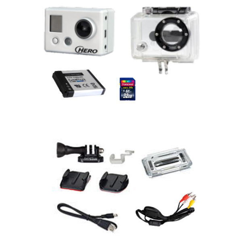 【レンタル】 【6泊7日LCD1】 ゴープロ アクションカメラHEROHD1080＋LCD gopro レンタル GOPRO HD1080+LCD ハイビジョン アクションカメラ LCD液晶付