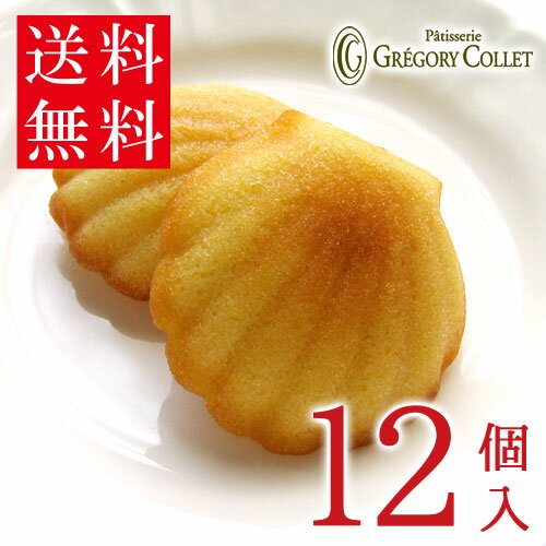 【ご自宅用 簡易梱包】 送料無料 マドレーヌ12個入 |グレゴリーコレ 詰め合わせ お取り寄せ 自宅用 包装なし お試し お菓子 神戸 レモン 焼き菓子 セット...