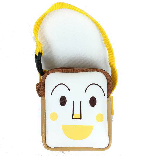 【期間限定特価】【送料無料】アンパンマン パチットころりん【しょくぱんまん】111589　アンパンマンの顔型のかわいい ポーチ/伊藤産業/ショクパンマン/食パンマン/キャラクター/雑貨/グッズ/ポーチ/財布/コインケース/小銭入れ/おもちゃ/ギフト/プレゼント/クリスマス