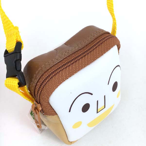 【期間限定特価】【送料無料】アンパンマン パチットころりん【しょくぱんまん】111589　アンパンマンの顔型のかわいい ポーチ/伊藤産業/ショクパンマン/食パンマン/キャラクター/雑貨/グッズ/ポーチ/財布/コインケース/小銭入れ/おもちゃ/ギフト/プレゼント/クリスマス