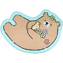 ほのぼのフレンズ トイレマット 【クマのベアジーとネズミのチーネ】 滑り止め/インテリア/模様替え/明邦/マット/ギフト/プレゼント/雑貨/グッズ/かわいい/お...