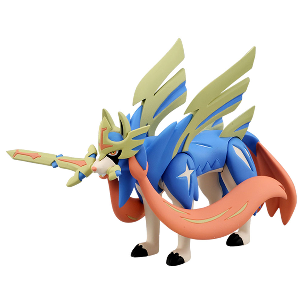ポケットモンスター モンコレ ザシアン (ML-18) ポケモン/フィギュア/マスコット/グッズ/雑貨/ギフト/プレゼント/スカーレット/バイオレット/おもちゃ/タカラトミーのサムネイル
