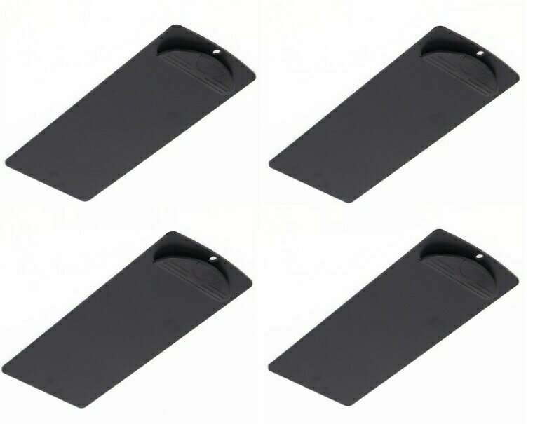 伝票ホルダー お会計ボード クリップボード 縦型 壁掛け クリップ式 ABS 4個セット