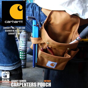 ポーチ carhartt カーハート カーペンターズポーチ 工具入れ メンズ レディース ワーク 107301 アメカジ ブラウン carpenter`s pouch 道具 工具 作業着 丈夫 男性用 DIY 日曜大工 ツールポーチ かっこいい おしゃれ ポケット ハンマー トンカチ アウトドア BBQ