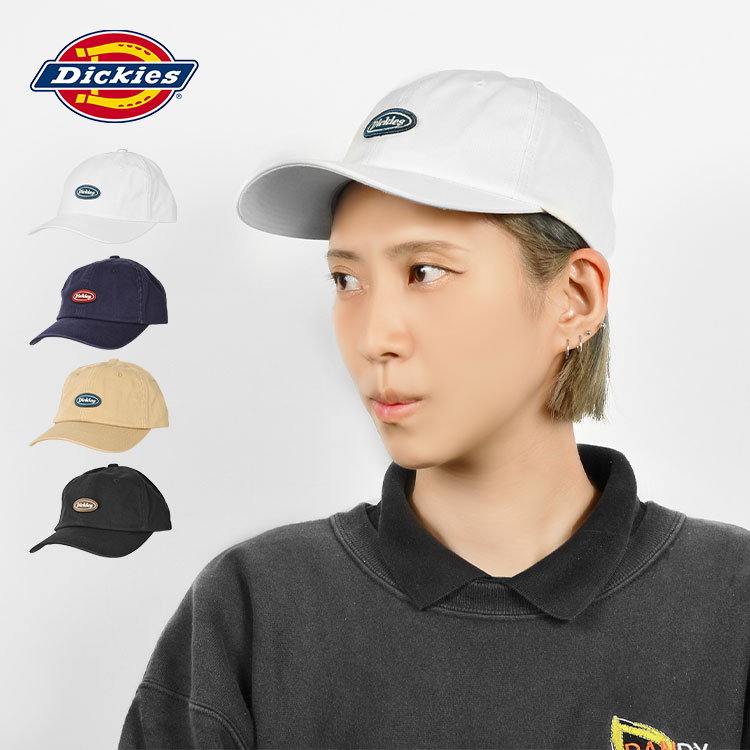 ディッキーズ 帽子 レディース キャップ メンズ レディース ディッキーズ DICKIES 男性 女性 ユニセックス 男女兼用 帽子 ローキャップ コットン 綿100％ 刺繍 アウトドア 釣り ロゴ おしゃれ シンプル ギフト プレゼント オールシーズン ブランド カジュアル 白 黒 ブラック ベージュ ネイビー ホワイト