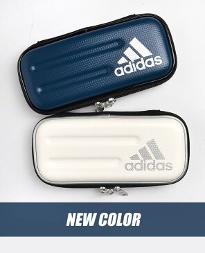 筆箱 小学生 男の子 セミハードペンケース アディダス adidas ハードケース 大容量 中学生 多機能 合皮 ロゴ スポーツブランド かっこいい おしゃれ 小学1年生 入学 新学期 入学準備 プレゼント 筆記用具 文房具 文具 子供 キッズ ジュニア 男の子 通学 ファスナー フラット