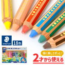 色鉛筆 子ども用 2才 おえかき 握りやすい 色えんぴつ 18色セット ステッドラー キッズ プレゼント 子供 太軸 なめらか 色鉛筆 おしゃれ お祝い 水彩 ...