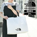 ザ ノースフェイス ショッパーバッグ Mサイズ THE NORTH FACE トートバッグ 大容量 ホワイトレーベル 韓国限定 ブランド おしゃれ マチ付き ランドリーバッグ エコバッグ 折りたたみ 21L 白 メンズ レディース 肩掛け 手提げ アウトドア レジャー ロゴ シンプル 買い物 軽量