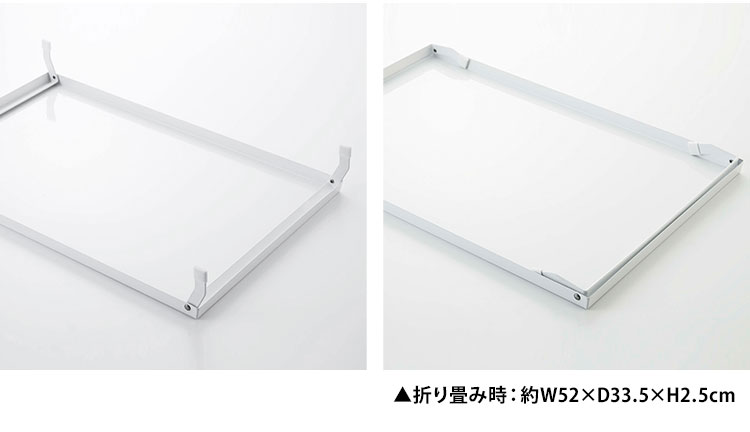 ガスコンロ カバー タワー tower ワイド 3口 2口 IH コンロカバー コンロ上台 コンロ用 作業スペース キッチン 物置き 収納 折り畳み式 山崎実業 yamazaki ホワイト ブラック 白 黒 スチール 設置簡単 幅52cm 便利 シンプル スタイリッシュ 台所 作業台 おしゃれ 台