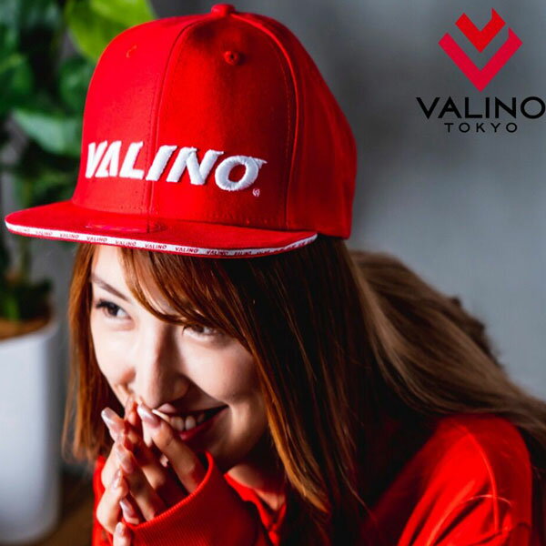 VALINO ヴァリノ キャップ RED Ver.2 赤 帽子 アウトドア レース ドリフト バリノ VALINOグッズ 男女兼用