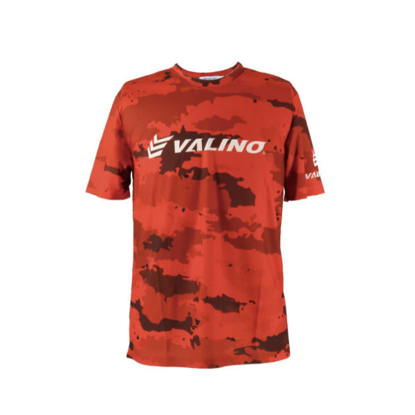 VALINO ヴァリノ 赤迷彩 ドライメッシュTシャツ ティーシャツ レディース メンズ ファッション スポーツ レジャー 夏 半袖 速乾性 伸縮性 撥水性 アウトドア レース ドリフト レーシング バリノ VALINOグッズ