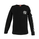 VALINO ヴァリノ ロング Tシャツ ティーシャツ ブラック レディース メンズ ファッション スポーツ レジャー 夏 アウトドア レース ドリフト レーシング バリノ VALINOグッズ