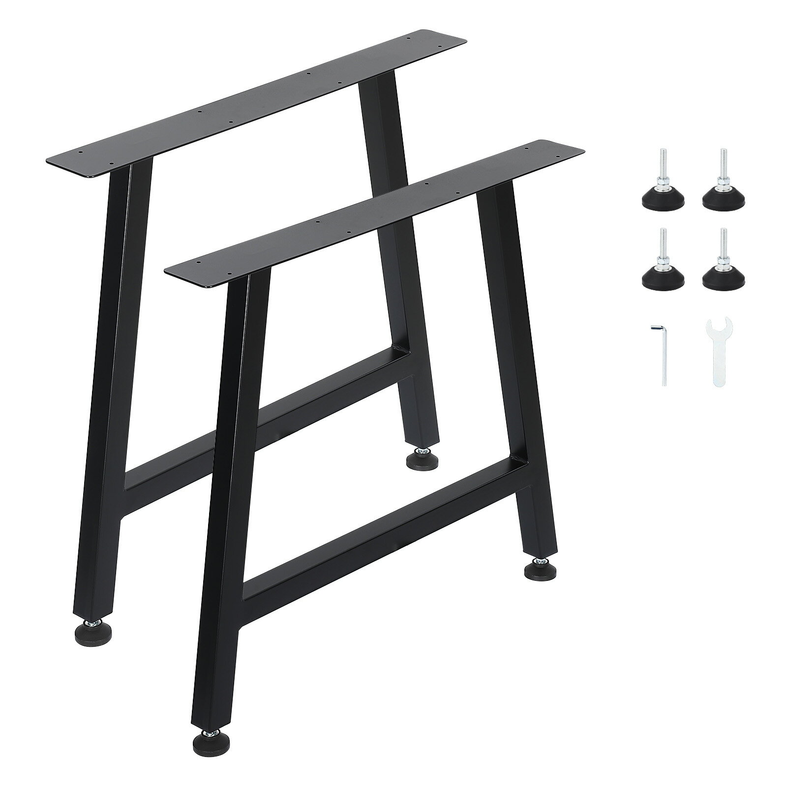 ガス昇降式テーブル脚 アイアン DIY 脚 パーツ ボンドSG7550 ベース550x370 パイプ60.5φ 受座240x240 クロームメッキ AJ付 高さ680mm〜930mm