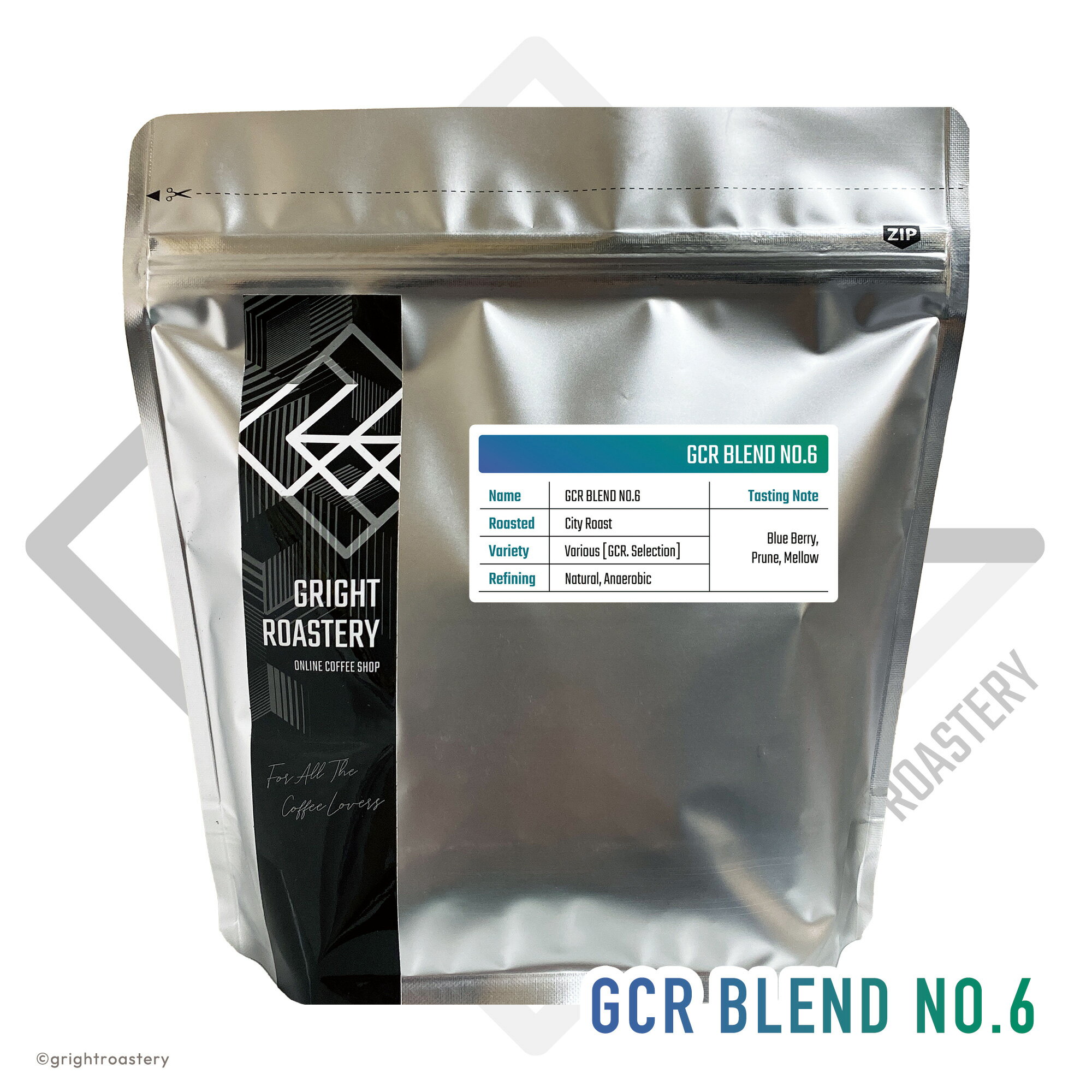 【量を選択】「GCR BLEND NO.6」 コーヒー豆