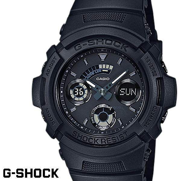 CASIO カシオ G-SHOCK Gショック AW-591BB-1A メンズ 腕時計 アナログ デジタル ブラック