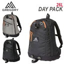 Gregory グレゴリー DAY PACK デイパック リュック バックパック メンズ レディース 26L 65169 1041 1174 8979 ブラック チャコール ナイロン