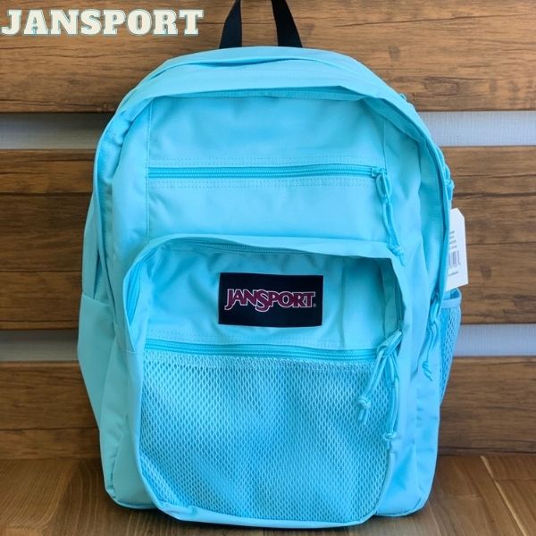 JANSPORT BIG CAMPUS CRYSTAL WATERS ジャンスポーツ ビッグキャンパス クリスタル ウォーター 水色 バックパック リュック 34L メンズ レディース通学 通勤 おしゃれ 人気 ブランド jansport メンズ レディース 大容量 通学 女子 おしゃれ